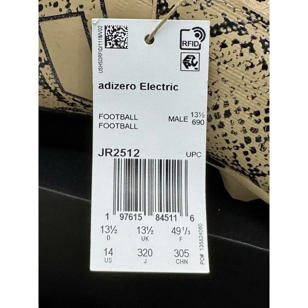 Adidas Adizero Electric 2 7v7 Death Adder‎ Size 14 JR2512